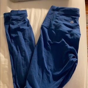 Lululemon blue align leggings